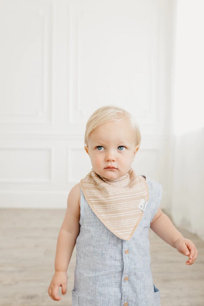 Peanut Baby Bandana Bibs Copper Pearl Lil Tulips