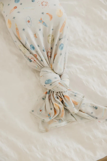 Cosmos Knit Swaddle Blanket