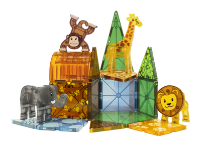 Magna-Tiles® Safari Animals 25-Piece Set