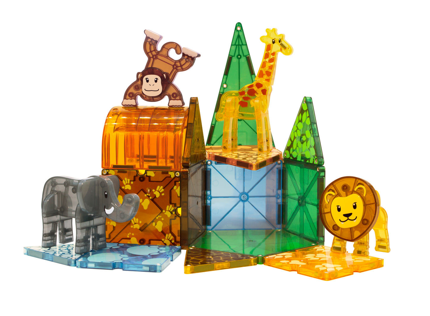 Magna-Tiles® Safari Animals 25-Piece Set