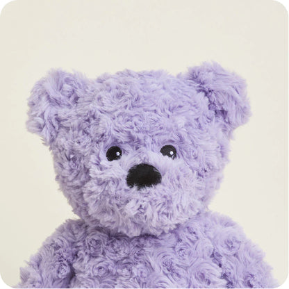 Purple Curly Bear Warmies