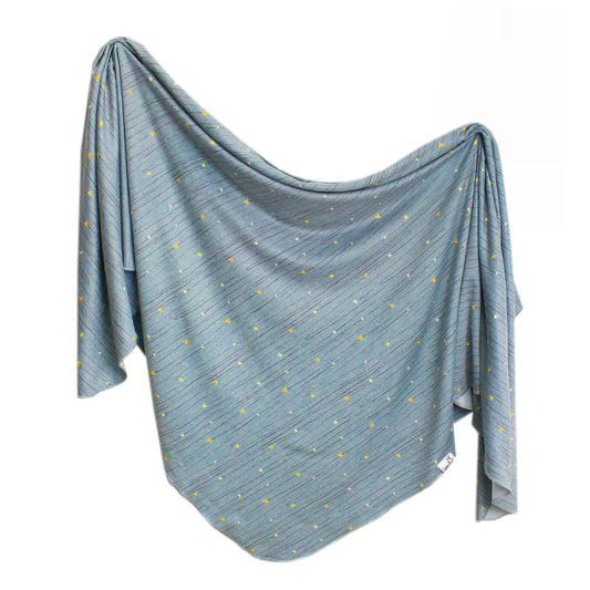 Starlight Knit Swaddle Blanket