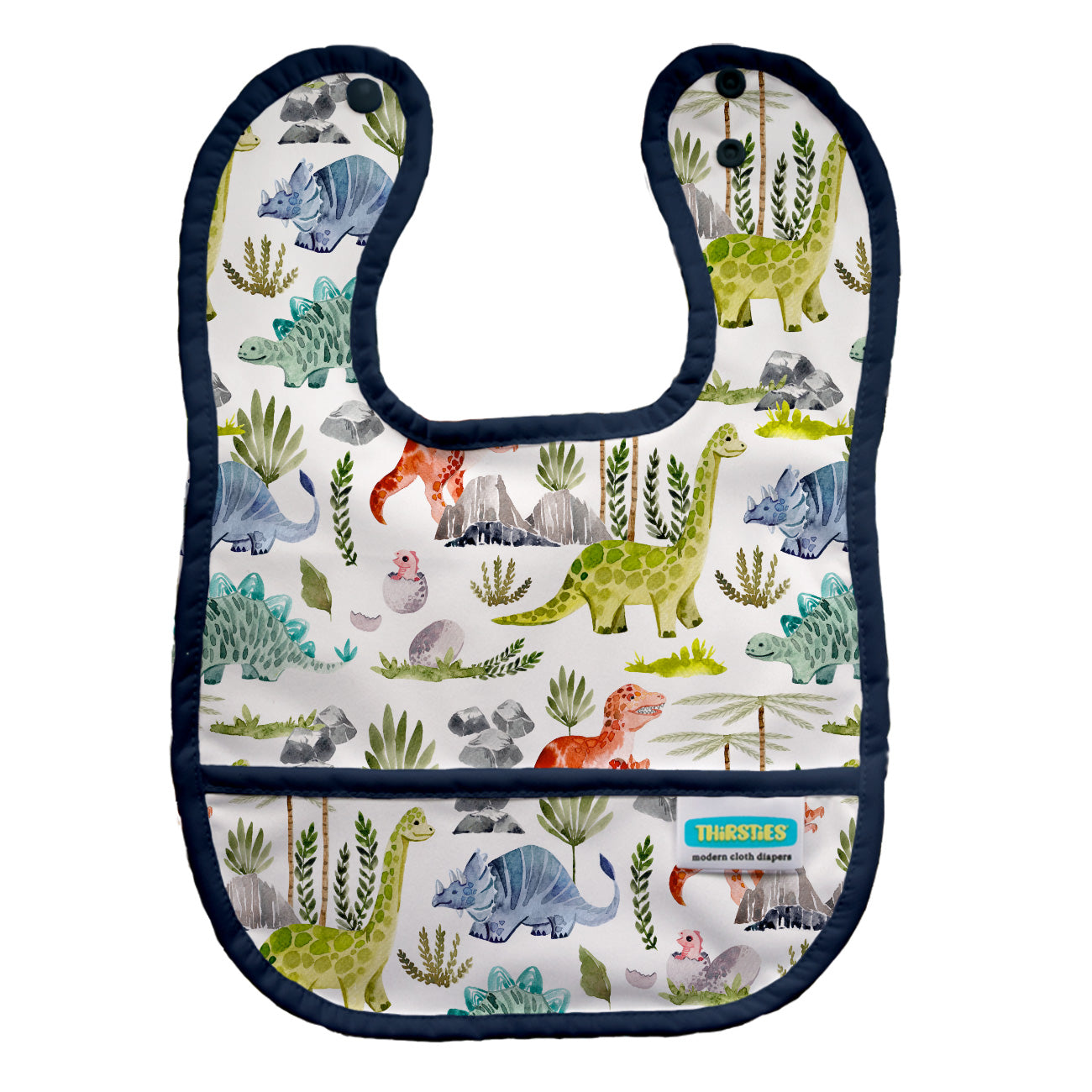 Dino-Rawr Pocket Bib