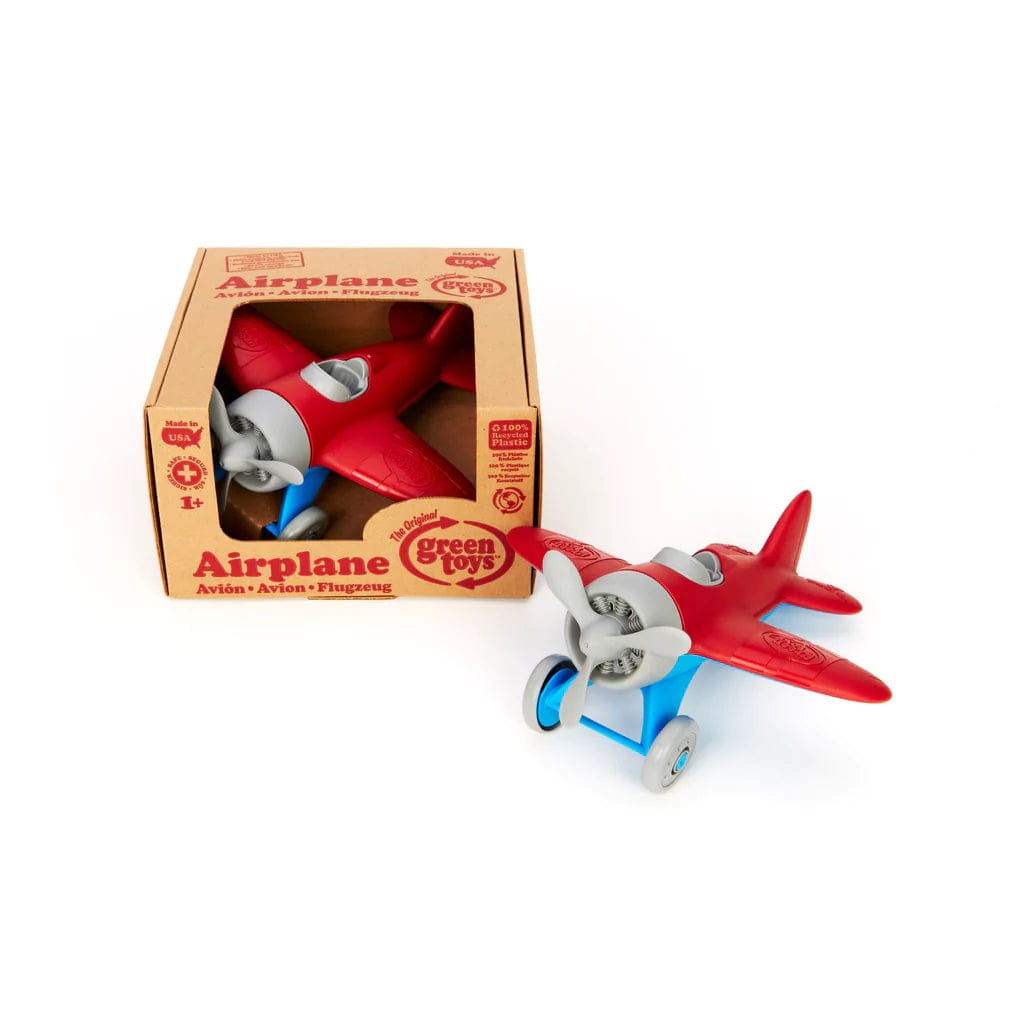 Green toys airplane deals