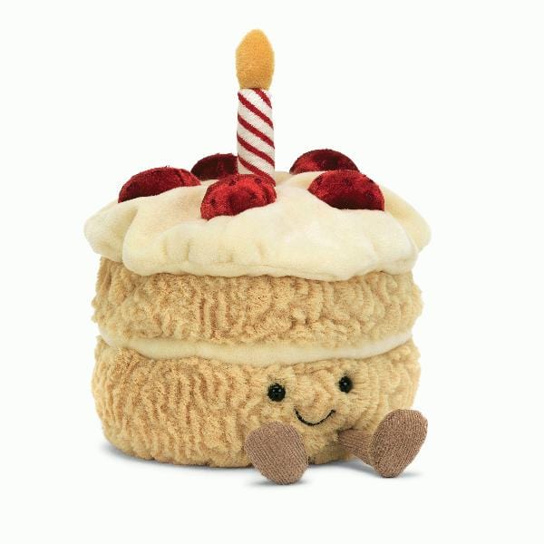 Amuseable Birthday Cake JellyCat Stuffed Animals Lil Tulips