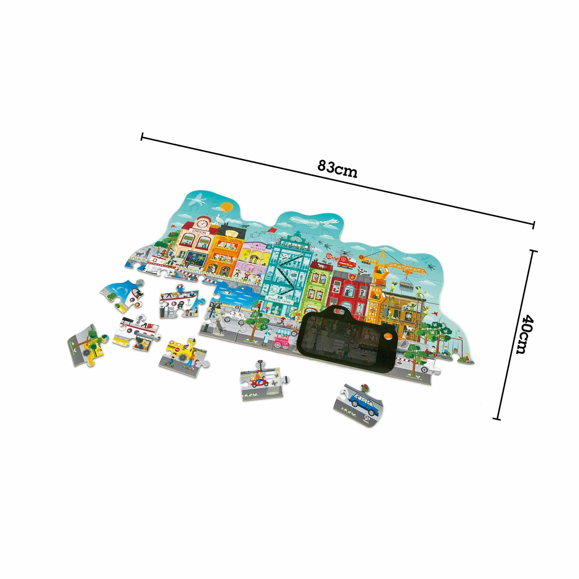 Animated City Puzzle Hape Lil Tulips