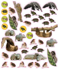 Baby Animals Eyelike Reusable Stickers Workman Publishing Lil Tulips