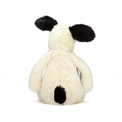 Bashful Black & Cream Puppy Medium JellyCat JellyCat Lil Tulips