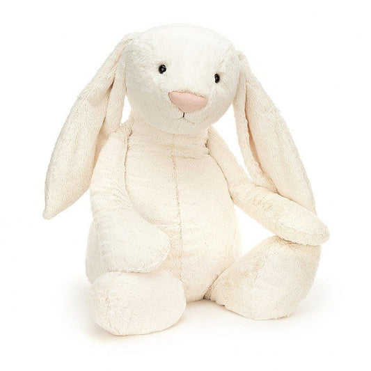 Bashful Bunny Cream Really Really Big JellyCat Lil Tulips