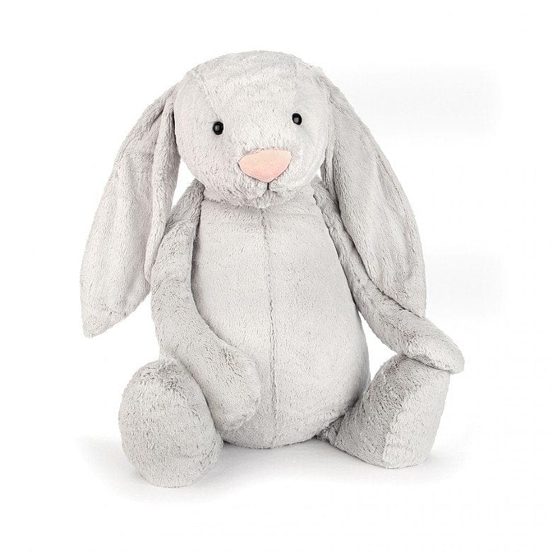 Bashful Bunny Grey Really Really Big JellyCat Lil Tulips