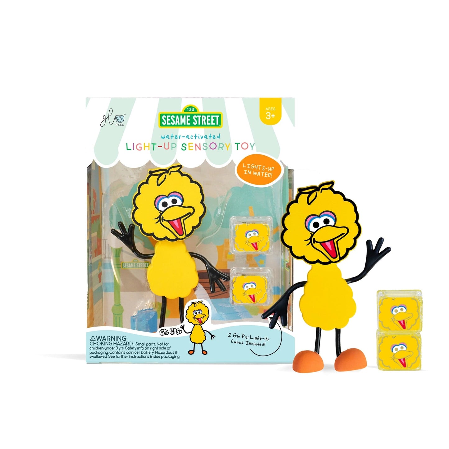 Big Bird - Sesame Street Character Glo Pals Lil Tulips