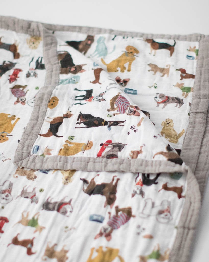 Big Kid Cotton Muslin Quilt Woof