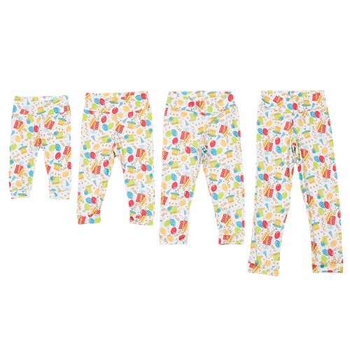 Birthday Party Leggings bumblito Lil Tulips