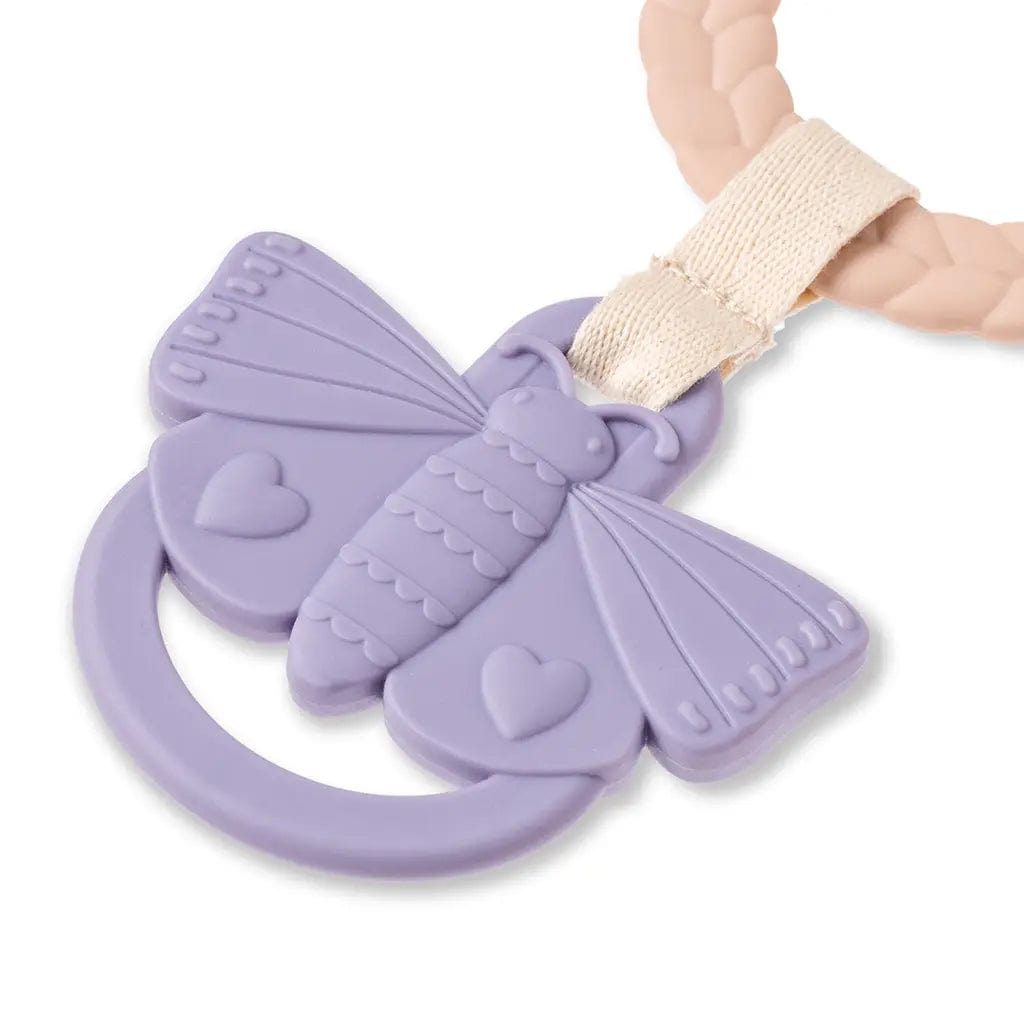 Bitzy Busy Ring™ Teething Activity Toy Bunny Itzy Ritzy Pacifiers & Teethers Lil Tulips