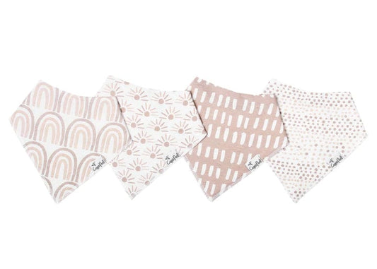 Bliss Baby Bandana Bibs Copper Pearl Lil Tulips