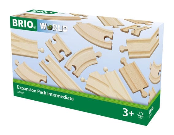 BRIO Railway Expansion Pack Intermediate Brio Model Trains & Train Sets Lil Tulips