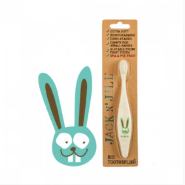 Bunny Jack N Jill Bio Toothbrush Jack n' Jill Lil Tulips