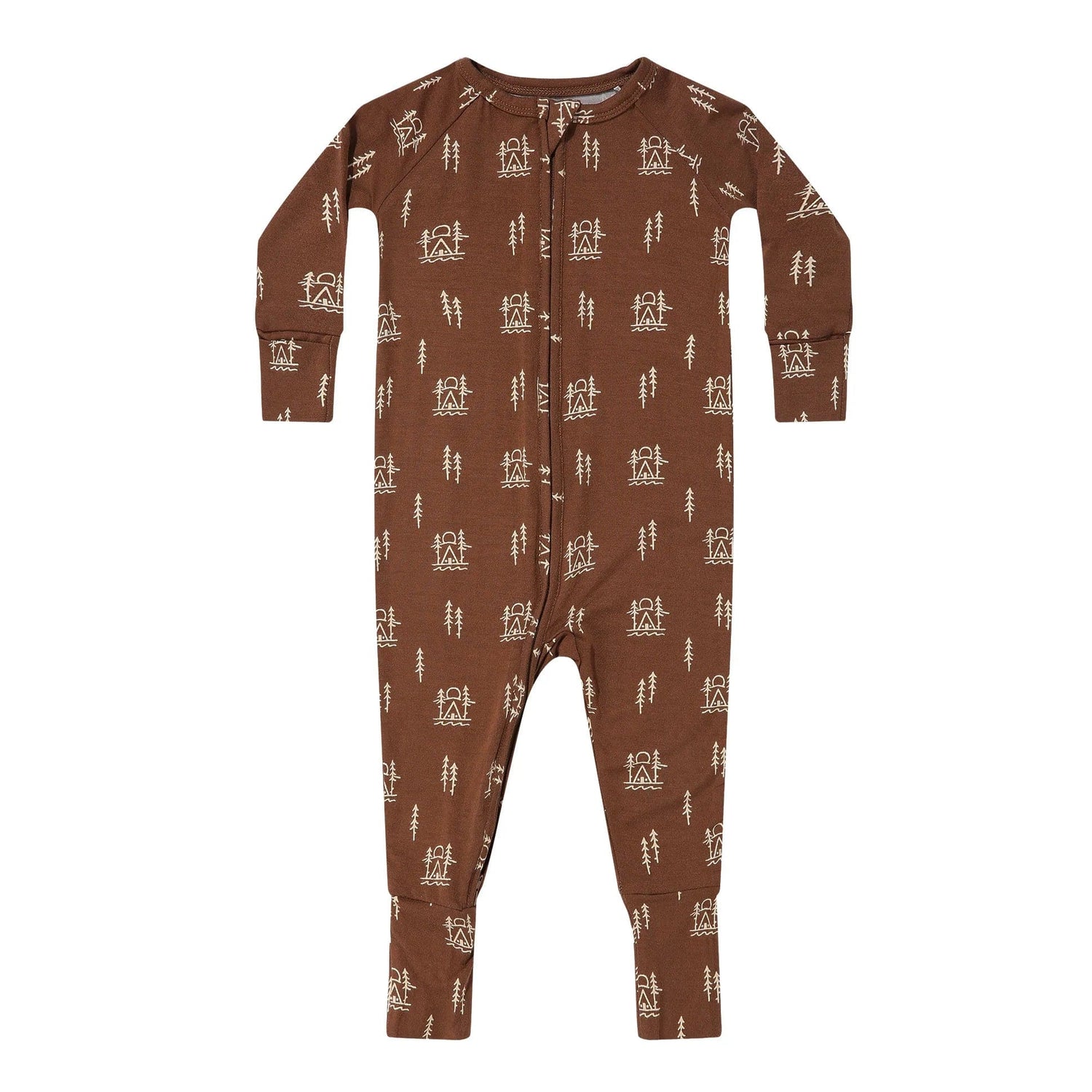 Cabin in Woods Zip Romper Brave Little Ones Lil Tulips