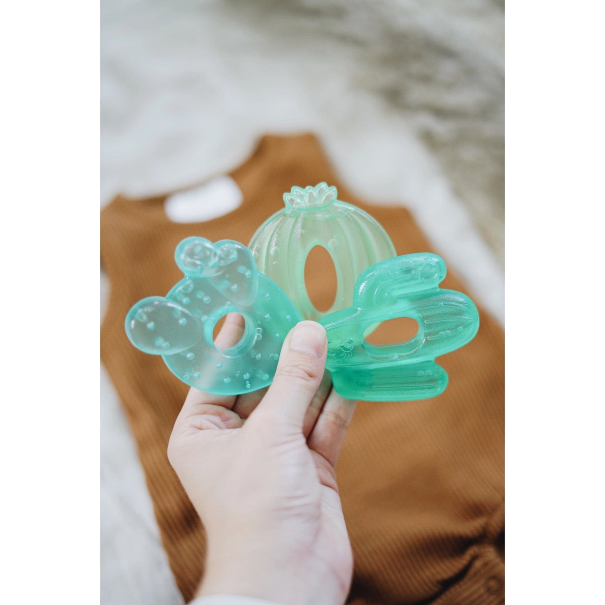 Cactus Cutie Coolers™ Water Filled Teethers (3-pack) Itzy Ritzy Lil Tulips