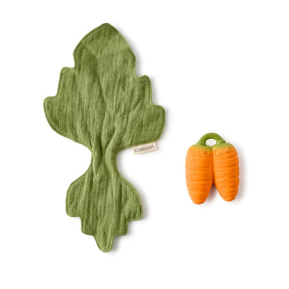 Cathy the Carrot Mini DouDou Teether Oli & Carol Lil Tulips