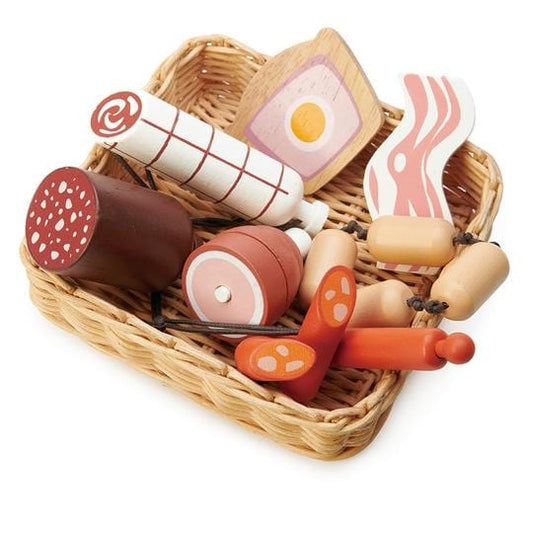 Charcuterie Basket Tender Leaf Lil Tulips