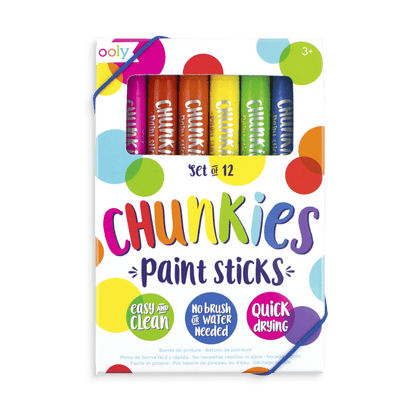 Chunkies Paint Sticks (12-pack) OOLY Lil Tulips