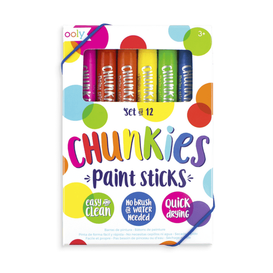 Chunkies Paint Sticks (12-pack) OOLY Lil Tulips