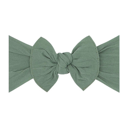 Classic Knot Headband - Sage Baby Bling Bows Headbands Lil Tulips