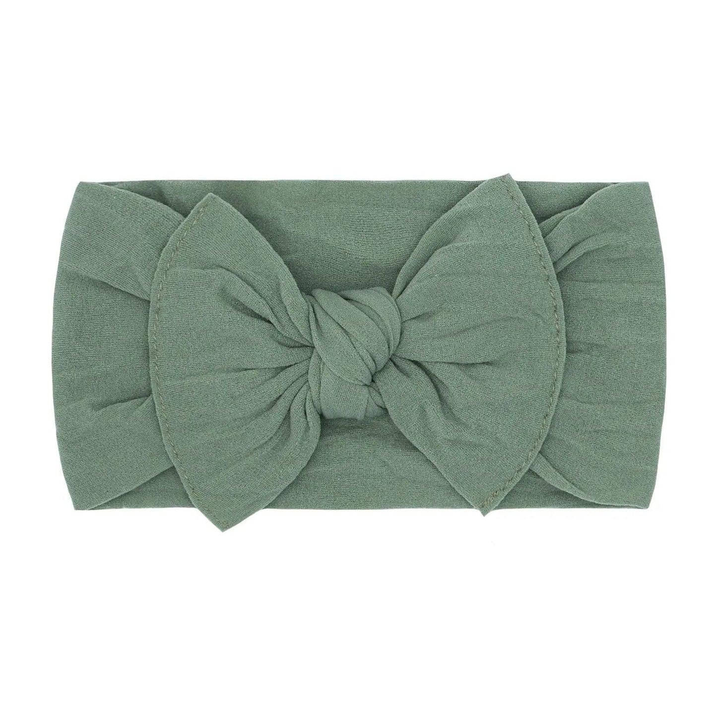 Classic Knot Headband - Sage Baby Bling Bows Headbands Lil Tulips