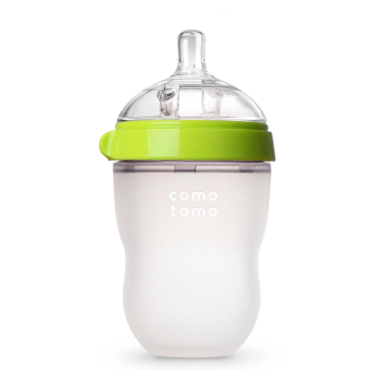 Comotomo Baby Bottle, Single Pack - 8oz - Green como tomo Lil Tulips