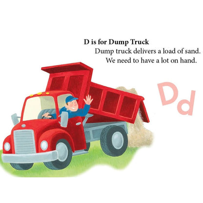 D is for Dump Truck Board Book Sleeping Bear Press Books Lil Tulips