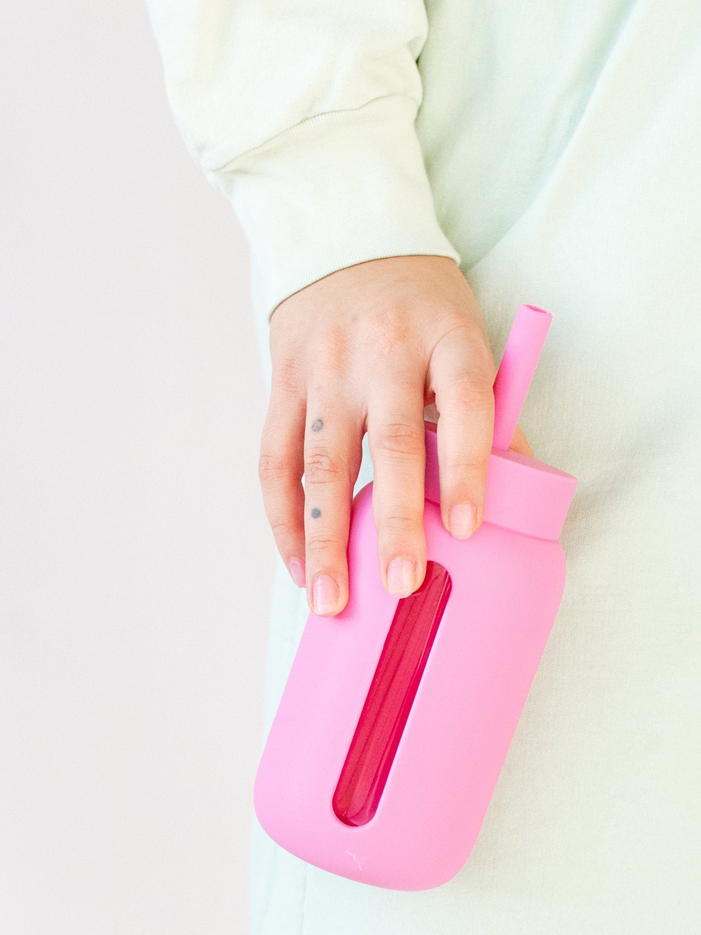 Day Bottle | The Hydration Tracking Water Bottle (27oz) - Bubblegum bink Water Bottles Lil Tulips