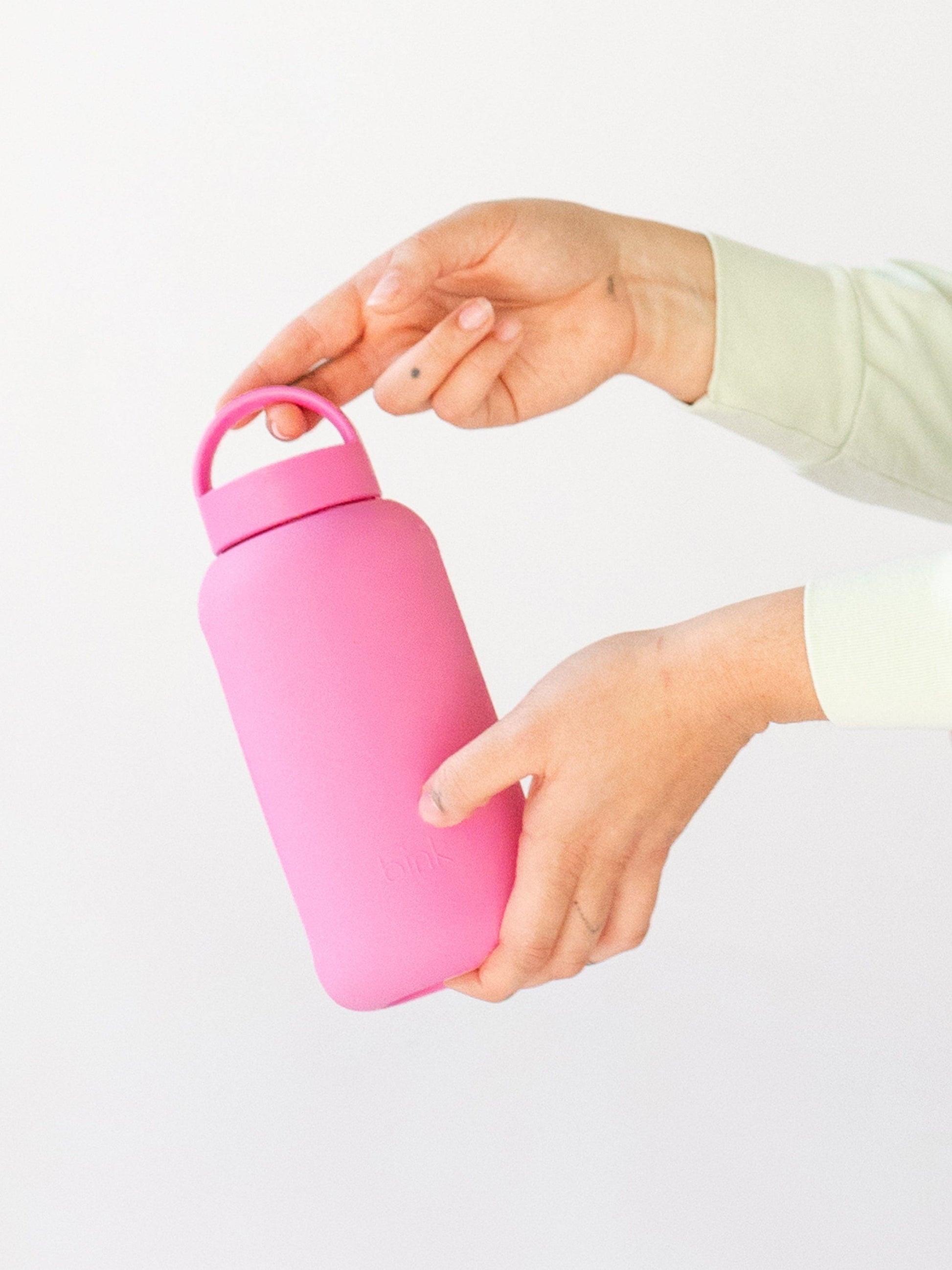 Day Bottle | The Hydration Tracking Water Bottle (27oz) - Bubblegum bink Water Bottles Lil Tulips