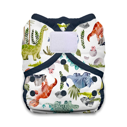 Dino-Rawr Hook & Loop Duo Wrap Thirsties Diapers Lil Tulips