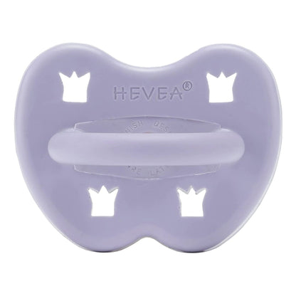 Dusty Violet Single Pack Round Pacifier Hevea Hevea Lil Tulips