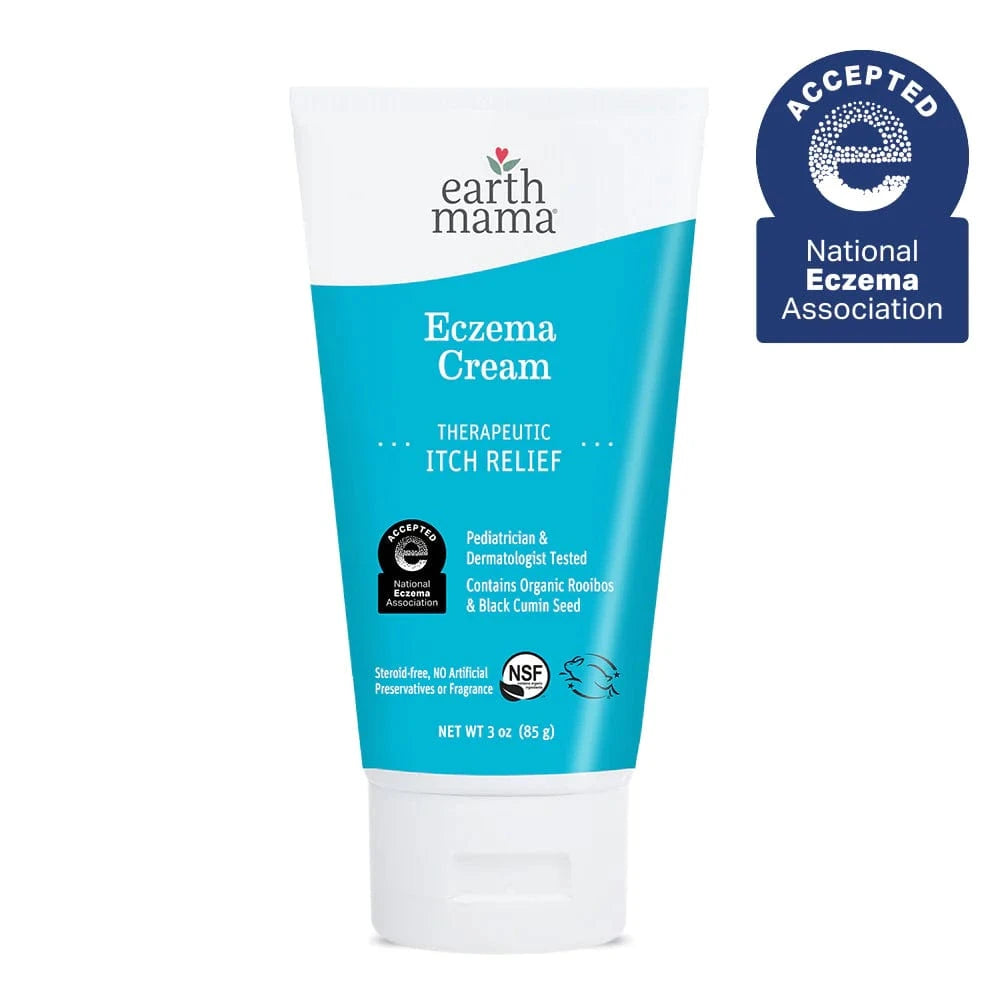 Eczema Cream 3oz. Earth Mama Organics Lil Tulips