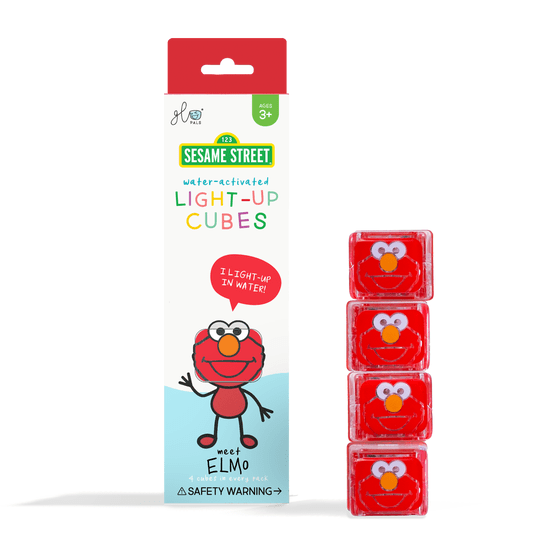 Elmo - Light Up Cubes Glo Pals Lil Tulips