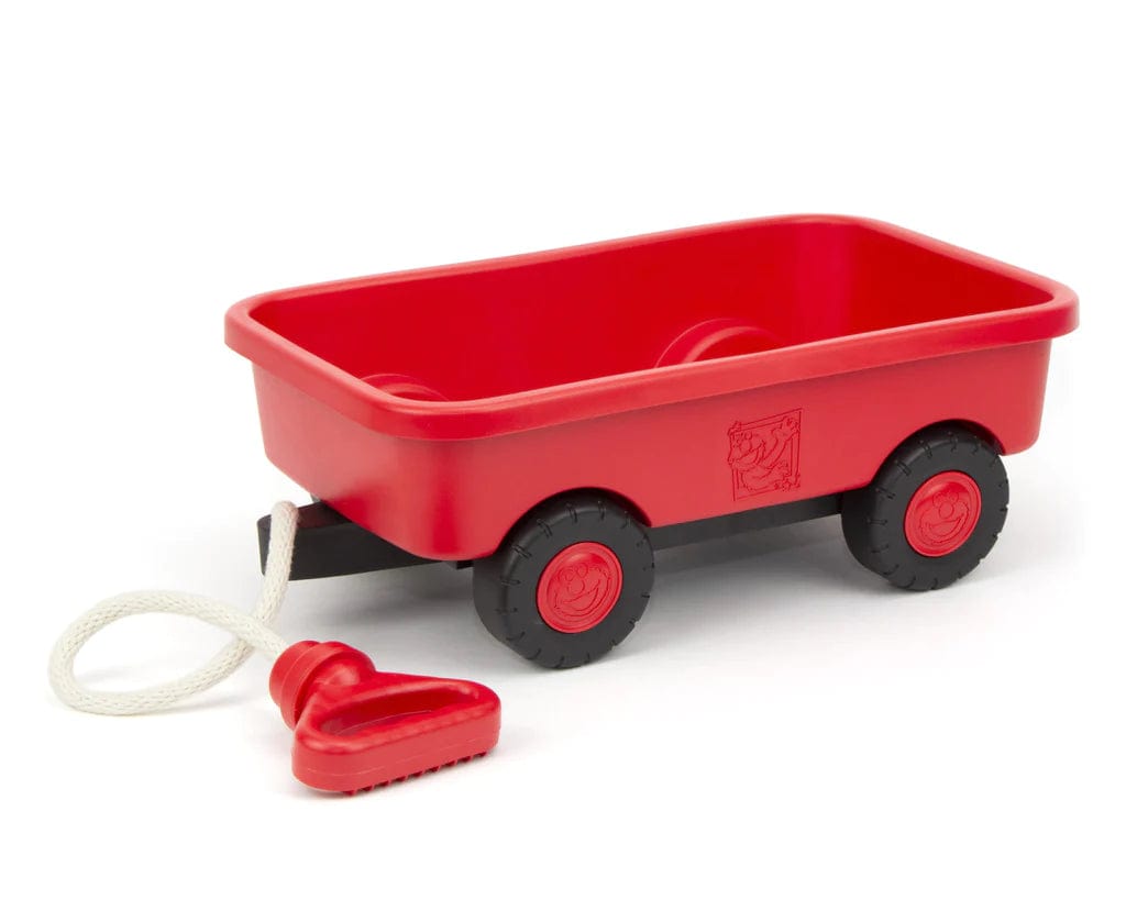 Elmo's Wagon Green Toys Lil Tulips