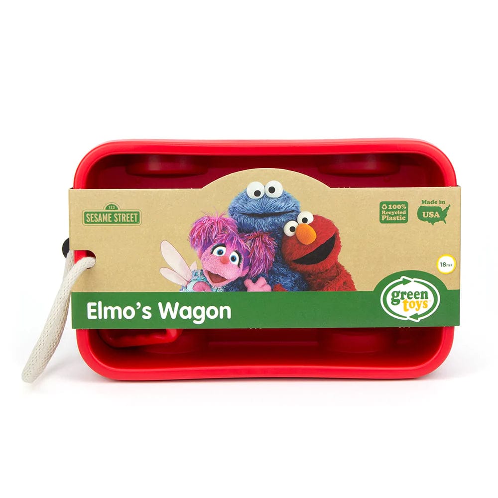 Elmo's Wagon Green Toys Lil Tulips