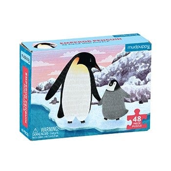 Emperor Penguin 48 Piece Mini Puzzle Chronicle Books Lil Tulips