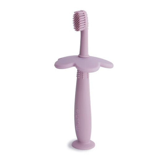 Flower Training Toothbrush (Soft Lilac) Mushie Lil Tulips