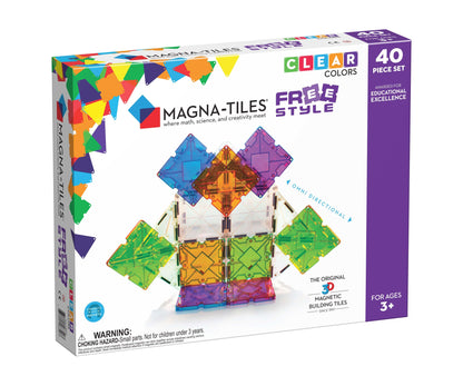 Freestyle 40-Piece Set Magna-Tiles Lil Tulips