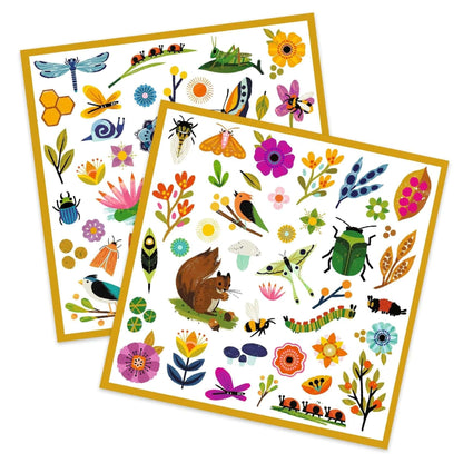 Garden Sticker Sheets Djeco Lil Tulips