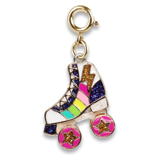 Gold Rollerskate Charm Charm It! Bracelets Lil Tulips