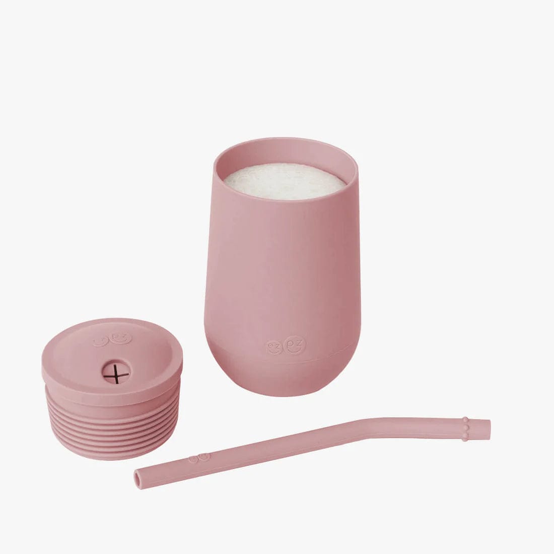 Happy Cup + Straw System - Blush Ezpz Lil Tulips