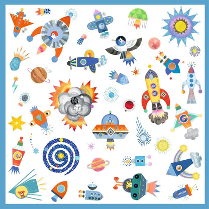 Interstellar Sticker Sheets Djeco Lil Tulips