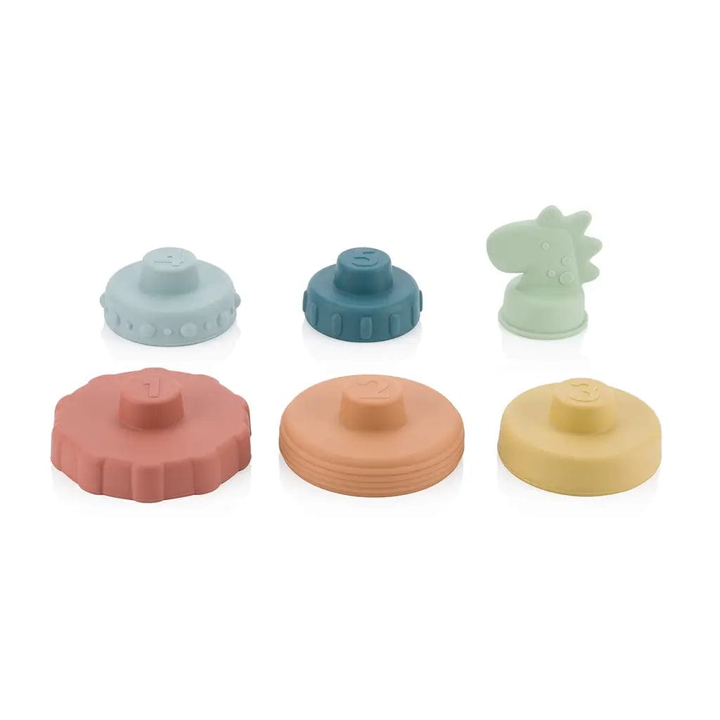 Itzy Stacker™ Dino Itzy Ritzy Pacifiers & Teethers Lil Tulips