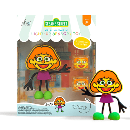 Julia - Sesame Street Glo Pals Character Glo Pals Lil Tulips