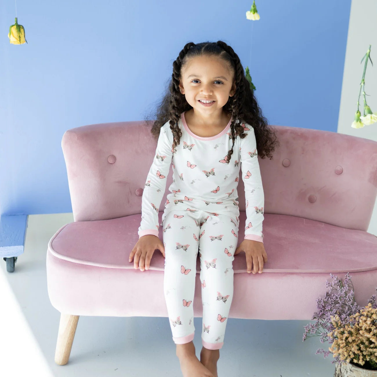 Butterfly pj set sale