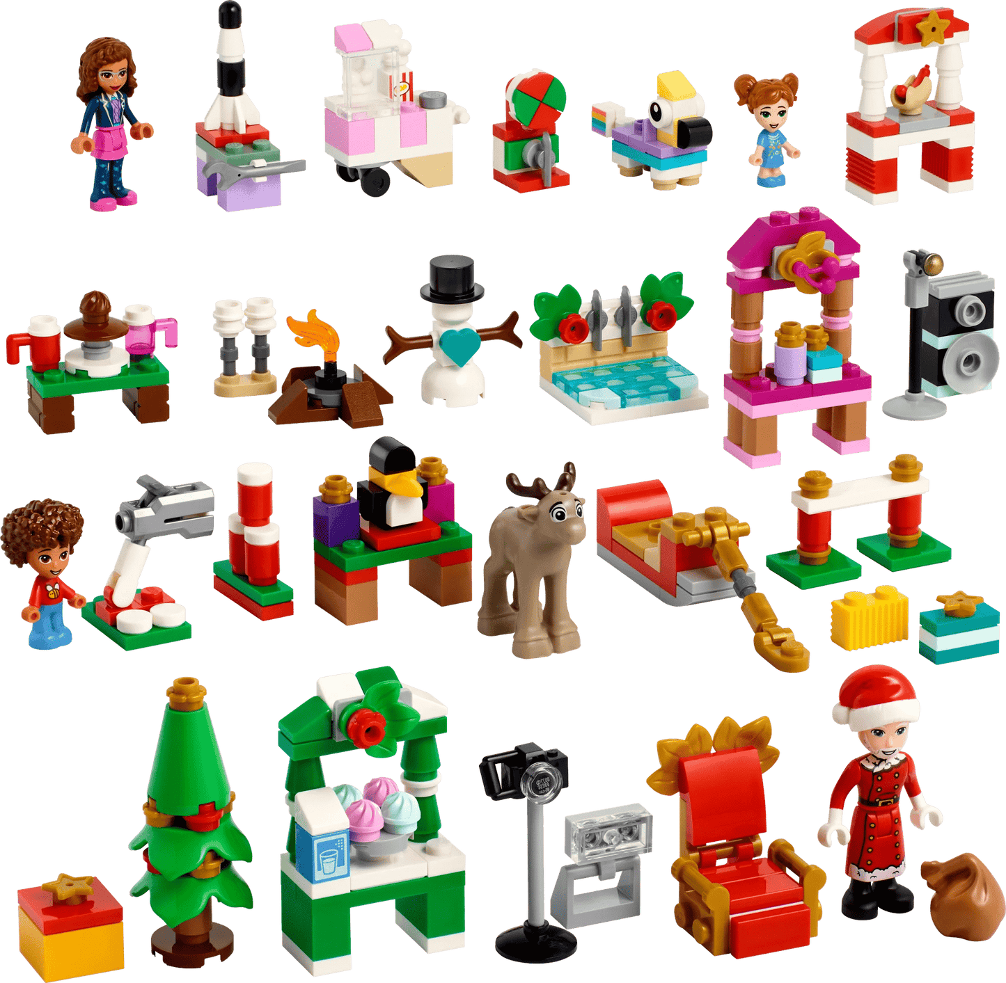 2018 lego advent calendar instructions online